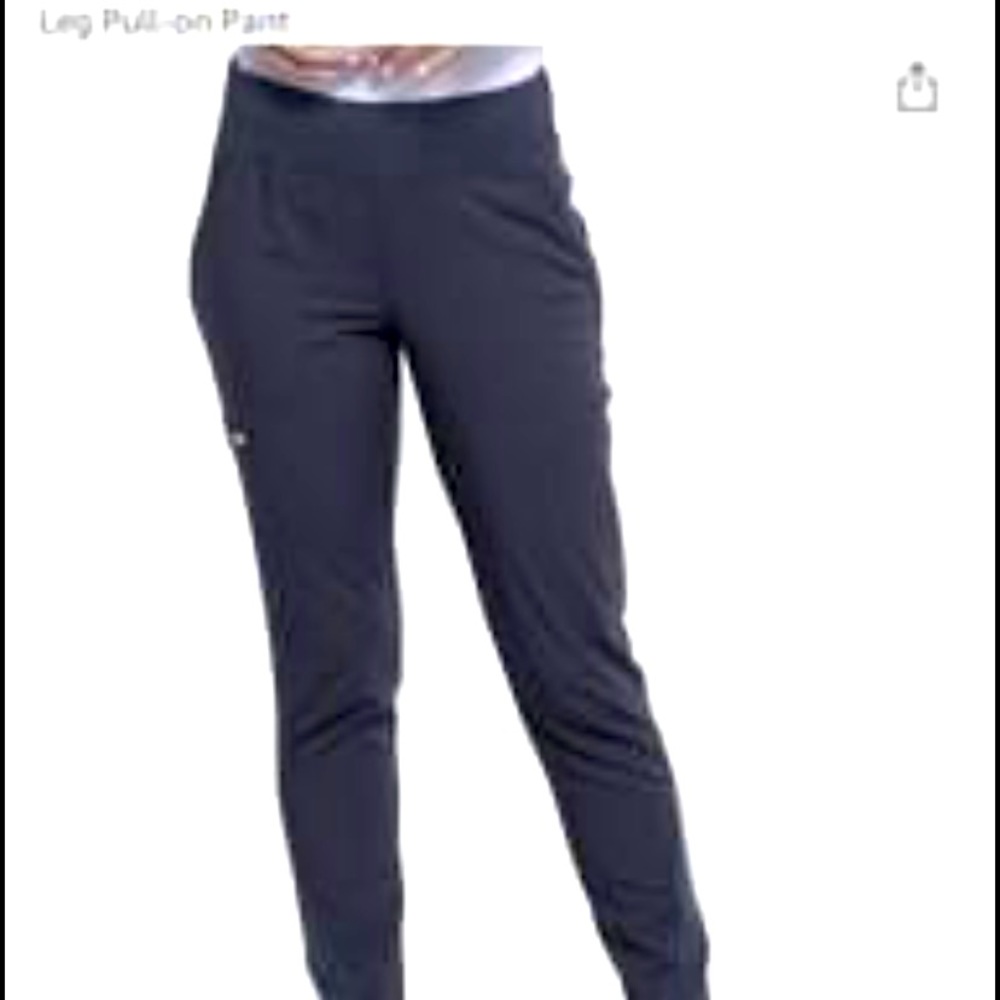 Gray scrub pants